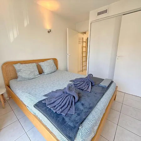 4-person - Air Conditioning And Pool Appartement Nice