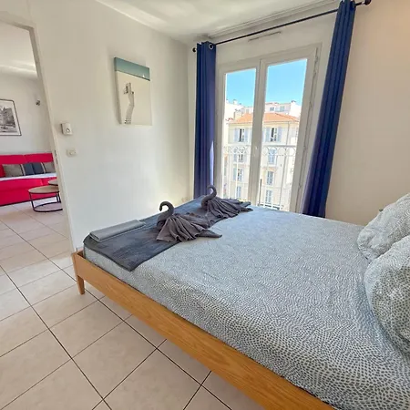 Apartamento 4-person - Air Conditioning And Pool Niza