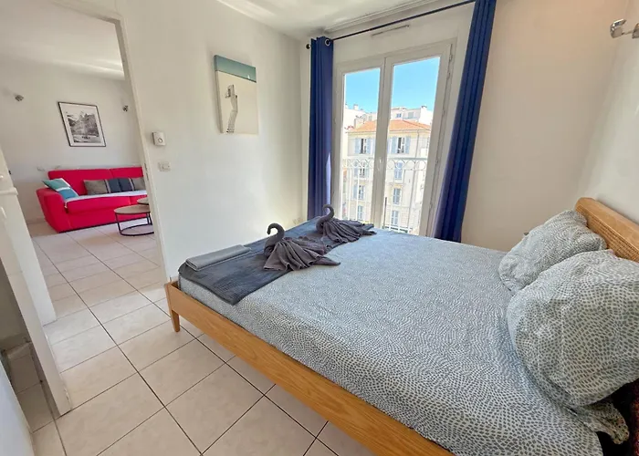 Apartamento 4-person - Air Conditioning And Pool Niza